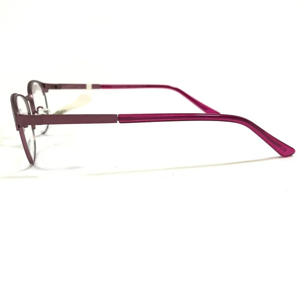 Affordable Designs Eyeglasses Frames NOELLE PINK Rectangular Full Rim 46-17-130